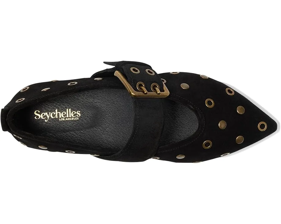 Балетки Seychelles Abbey с люверсами и ремешком