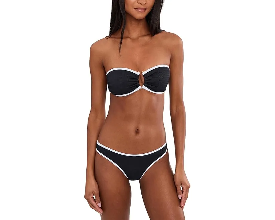 Низ бикини Seafolly Hipster с контрастной окантовкой