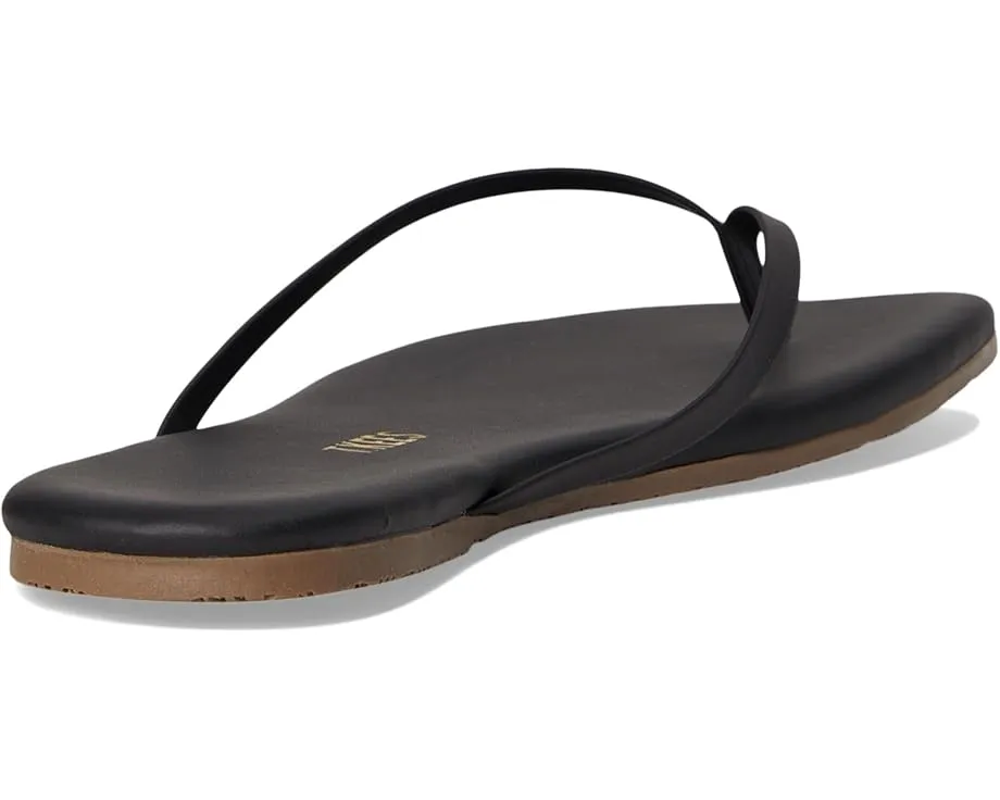 Кожаные босоножки TKEES с открытым квадратным носком