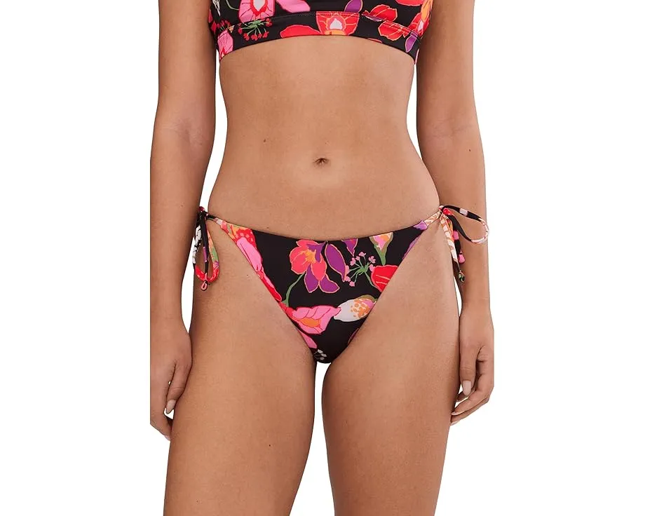 Трусы бикини Nike Hot House Floral Tie String с завязками по бокам и низкой посадкой