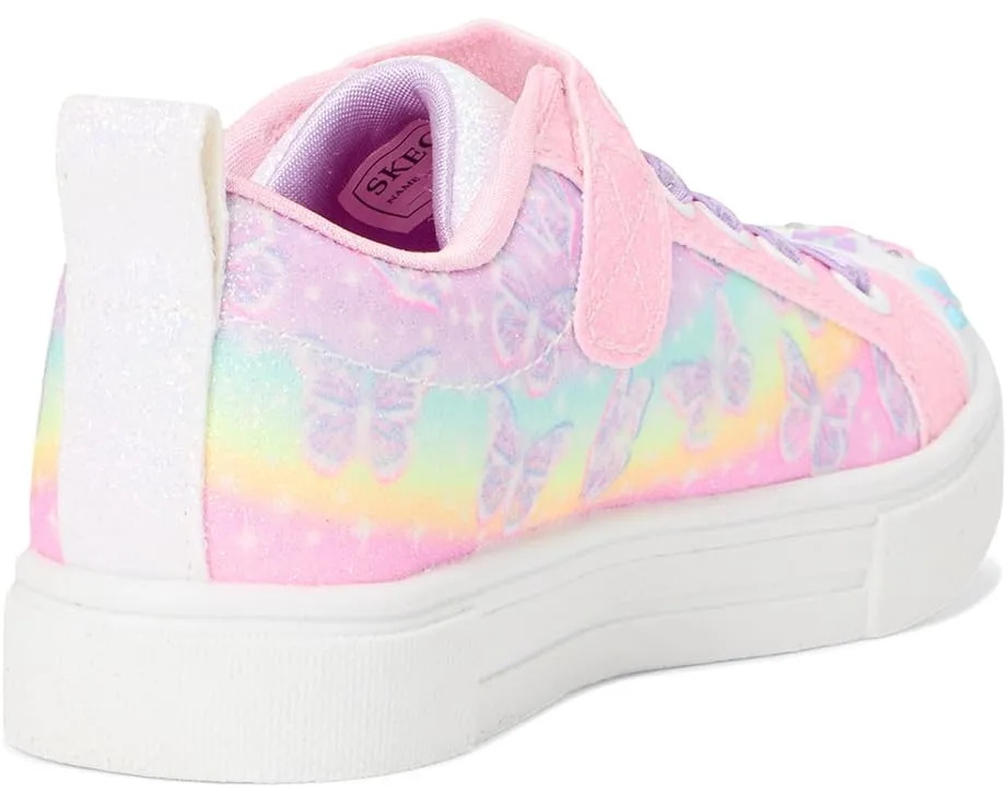 Детские кроссовки Skechers Twinkle Sparks с подсветкой и бабочками