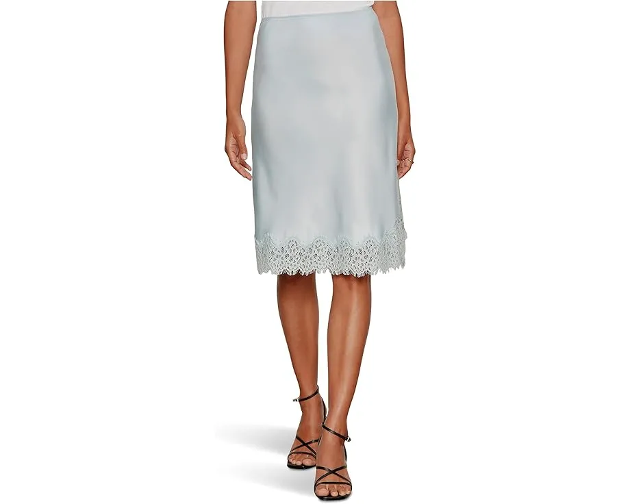 Юбка Sanctuary Effortless Lace Slip с кружевным подолом ниже колена