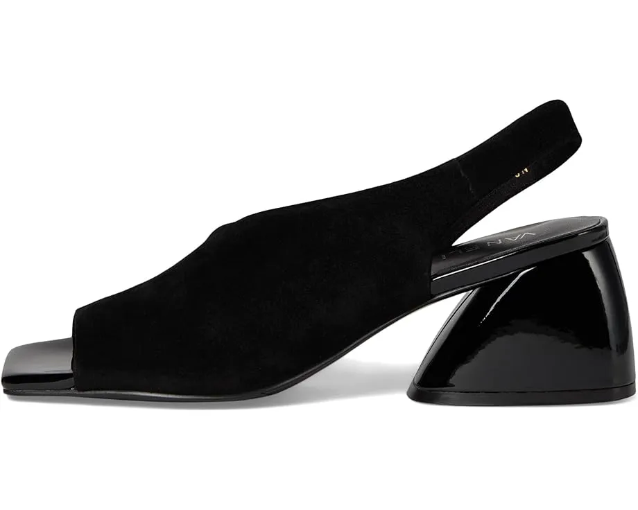 Сандалии Vaneli Molke с квадратным носком и расклешенным каблуком