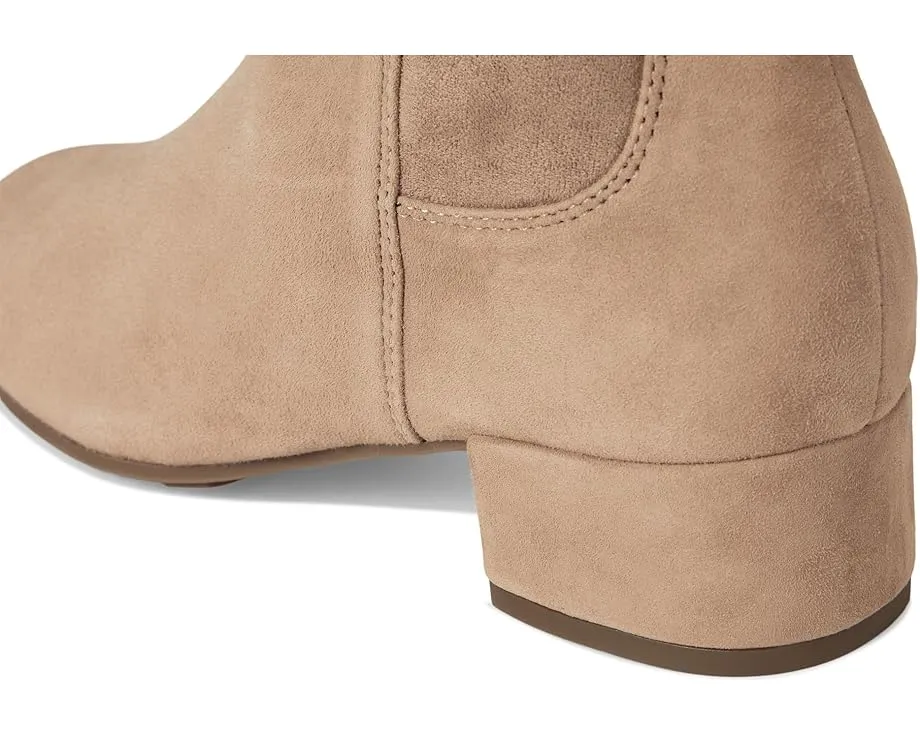 Ботинки Dune London Tayla до колена из замши на низком каблуке