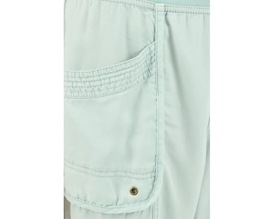 Широкие укороченные брюки XCVI Mallis Gaucho из лиоцелла с эластичным поясом