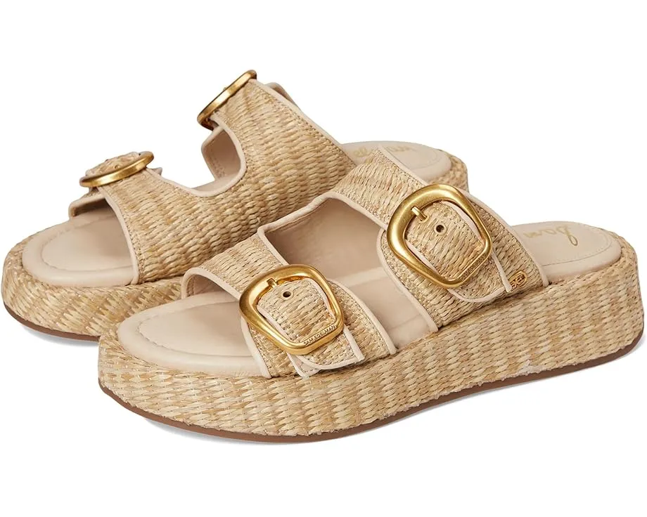 Сандалии-шлепанцы Sam Edelman Nerissa с крупной пряжкой и платформой