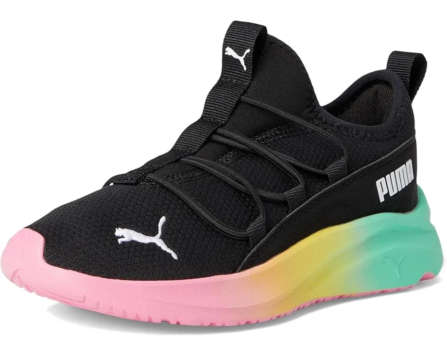 Детские слипоны Puma One4All Fade с круглым носком и резиновой подошвой