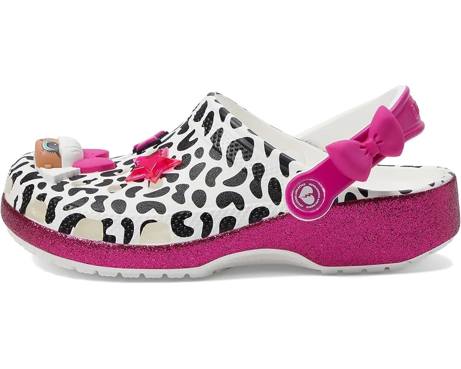 Crocs Классические сабо LOL Surprise Diva для детей с блестящей подошвой