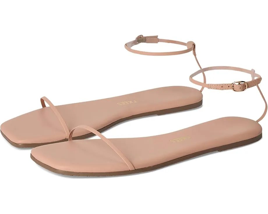 Босоножки TKEES Square Toe Twiggy с квадратным носком из бразильской кожи