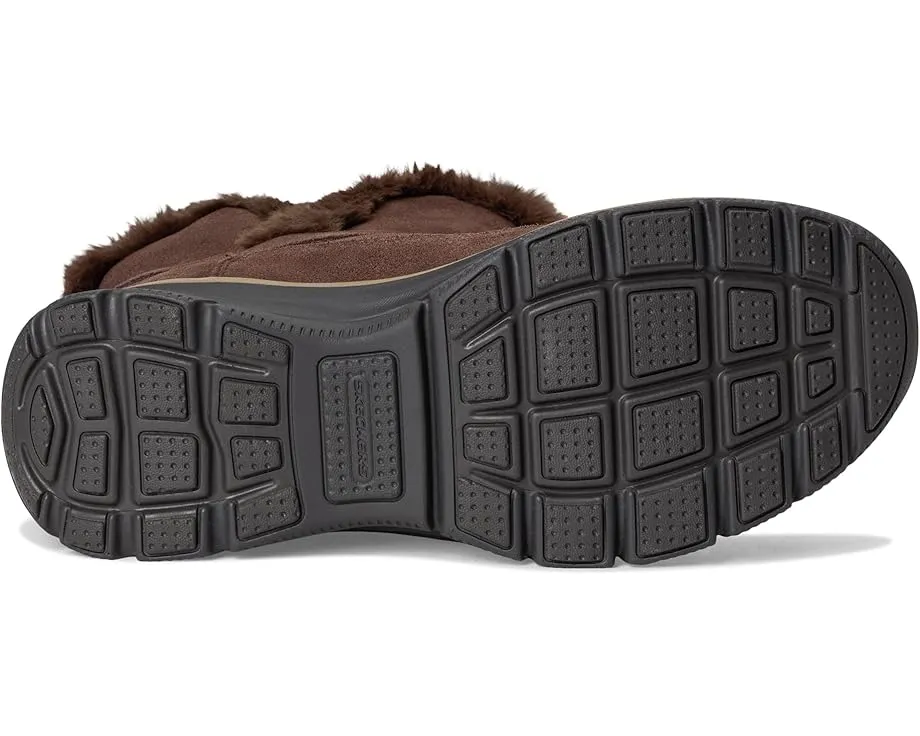 Ботинки SKECHERS Easy Going с технологией Hands Free Slip-ins на клиновидном каблуке