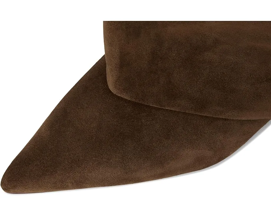 Ботинки Steve Madden Luca из замши до икры с низким каблуком