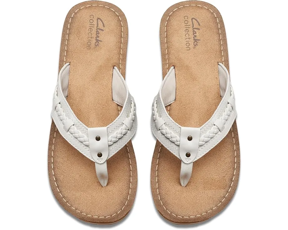 Сандалии Clarks Fenner Nerice с плетеным ремешком и мягкой стелькой