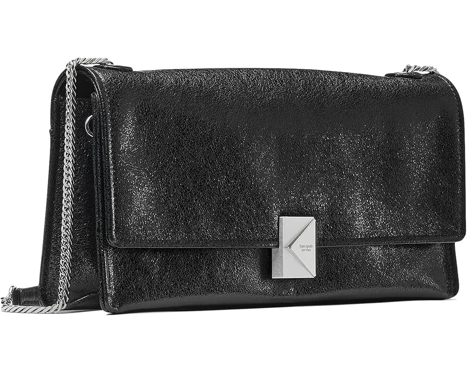 Мягкая сумка через плечо Kate Spade New York Deco из глянцевой кожи