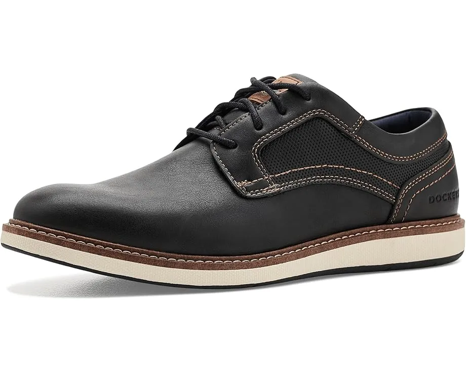 Dockers мужские туфли Halstead из черной экокожи