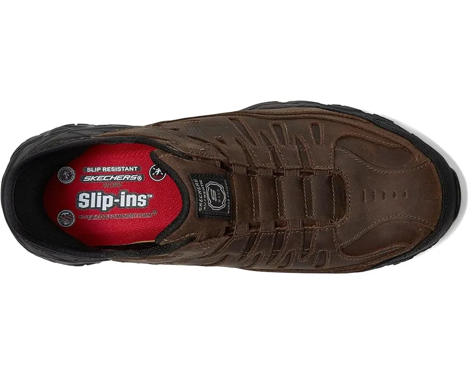 Рабочие ботинки Skechers Holdredge Ryker с композитным мыском и устойчивой к скольжению подошвой