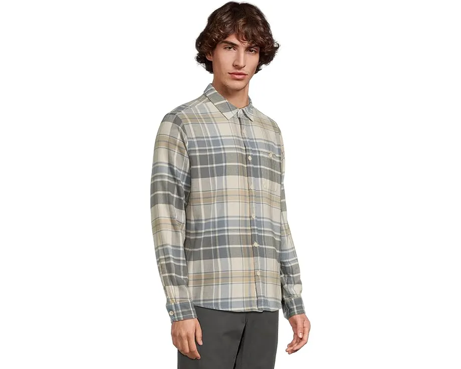 Hurley Portland Stretch Flannel с длинным рукавом и карманом на груди
