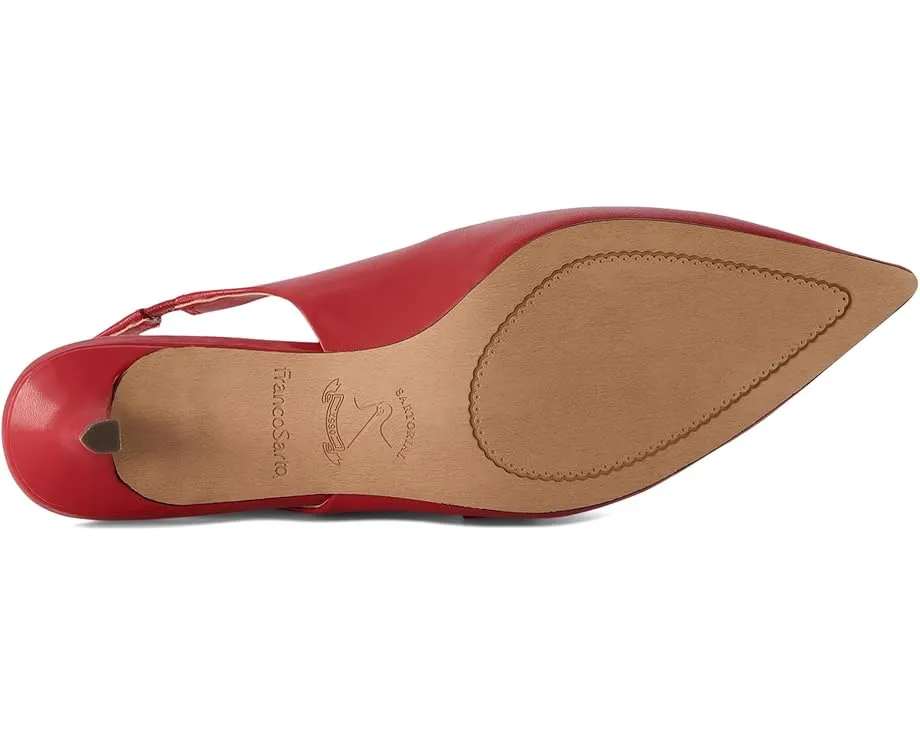 Туфли-лодочки на низком каблуке с острым носком Franco Sarto Khloe