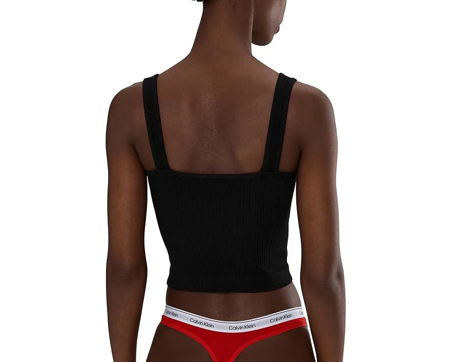 Calvin Klein Стринги Modern Logo 3 шт из мягкого хлопка