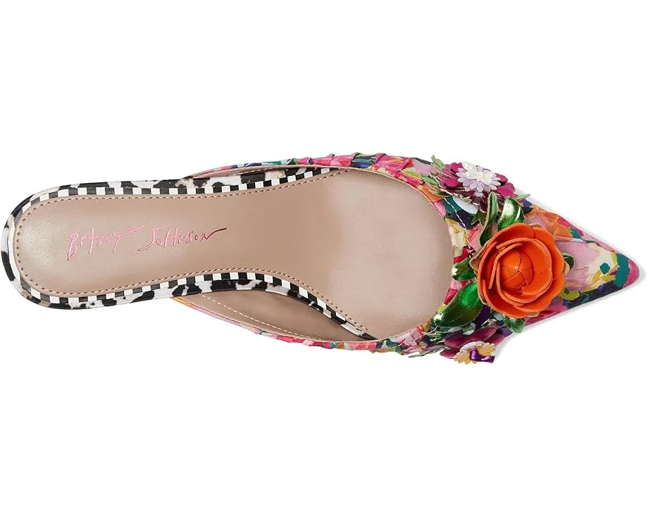 Туфли Abigayl с острым носком и цветочным декором от Blue by Betsey Johnson