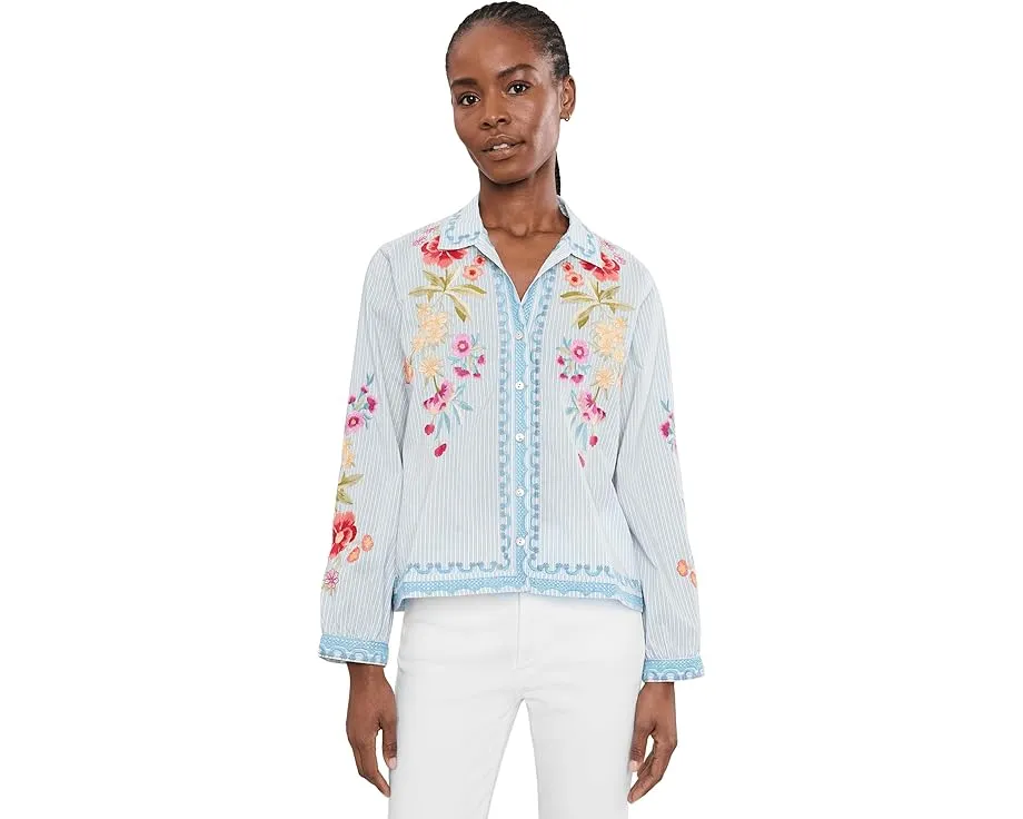 Open Neck Shirt - Angela