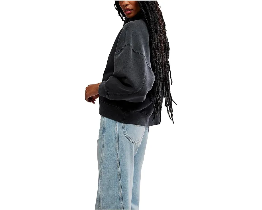 Свитшот Free People Timeless с воротником-воронкой