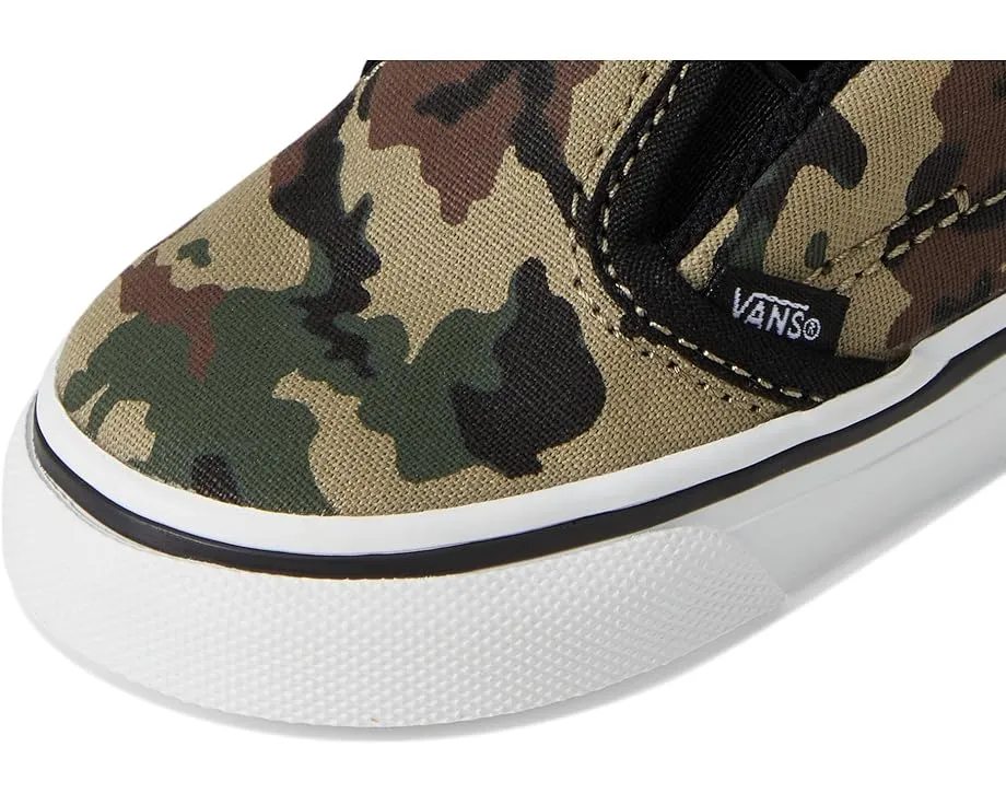 Детские слипоны Vans Slip-On V с вафельной подошвой