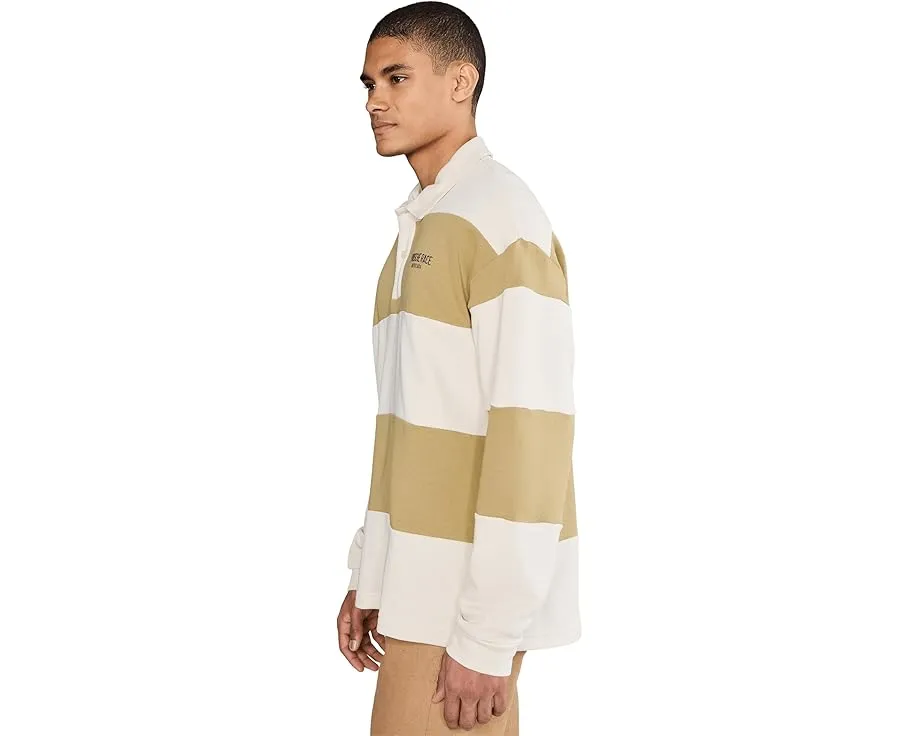 PUMA Porsche Legacy Lifestyle Crew Striped Knit Top футболка поло из френч терри с полосками