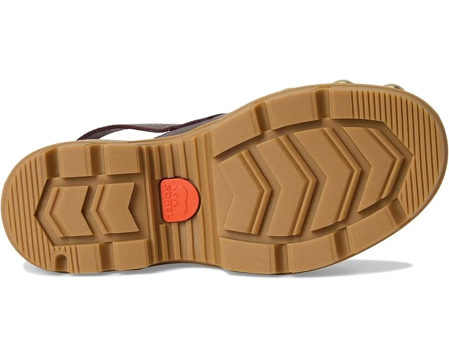 Клоги SOREL Roam'n Clog Rvt из натуральной кожи с платформой и заклепками