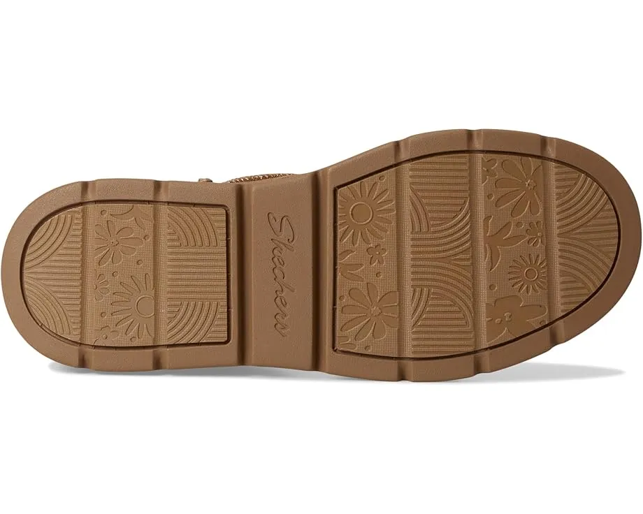 SKECHERS Keepsakes Cozy мини ботинки без шнуровки с утеплением из шерсти и стелькой Memory Foam