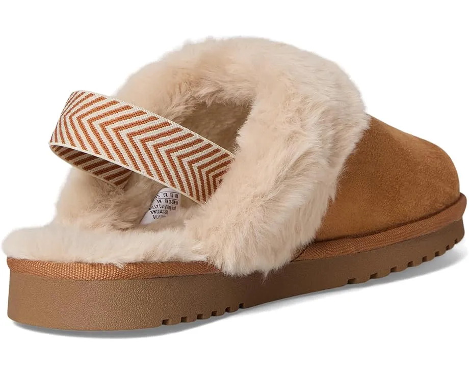 Тапочки BILLY Footwear Cozy Sling Scuff с искусственным мехом