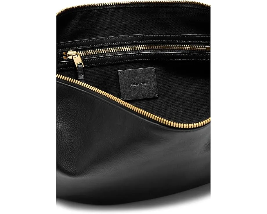 Сумка кроссбоди AllSaints Half Moon Shoulder из натуральной кожи