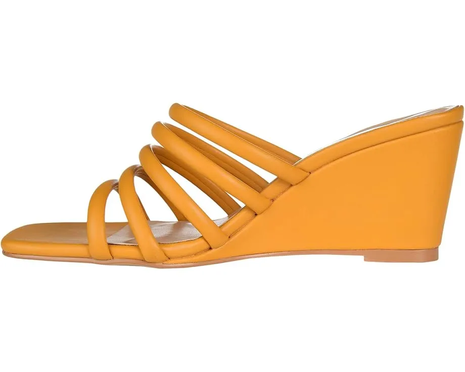 Босоножки Rizie Wedge от Journee Collection на платформе с трубчатыми ремешками