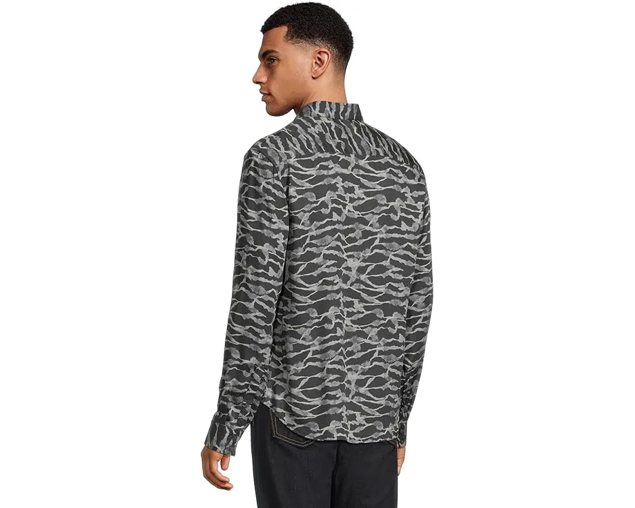 Рубашка Rodney из модала со скрытой планкой от John Varvatos