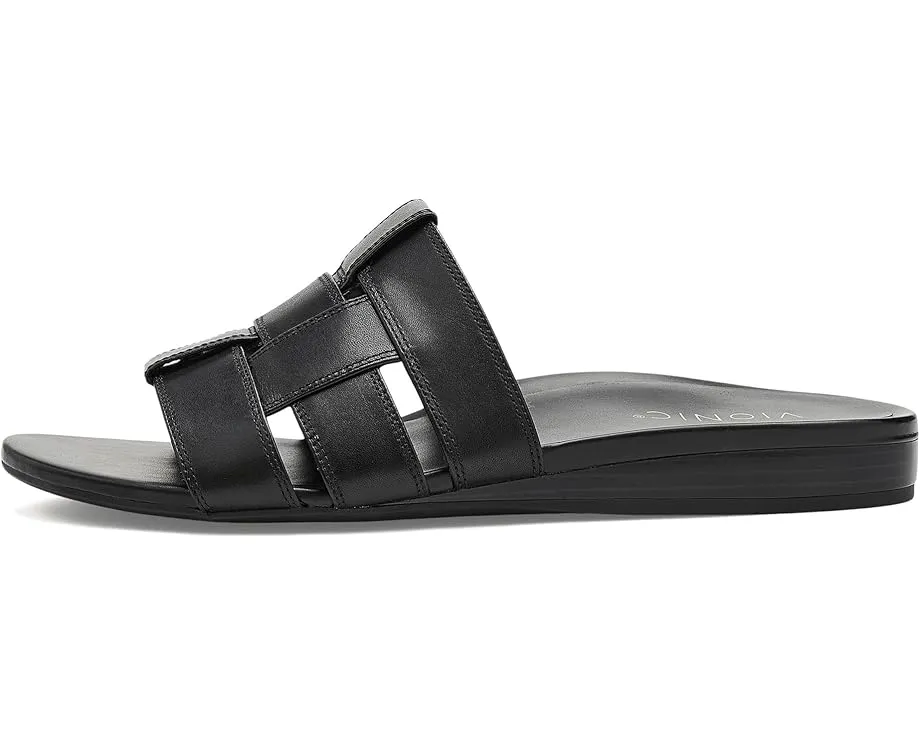 Сандалии VIONIC Glendora на платформе с плетеным верхом и технологичной стелькой