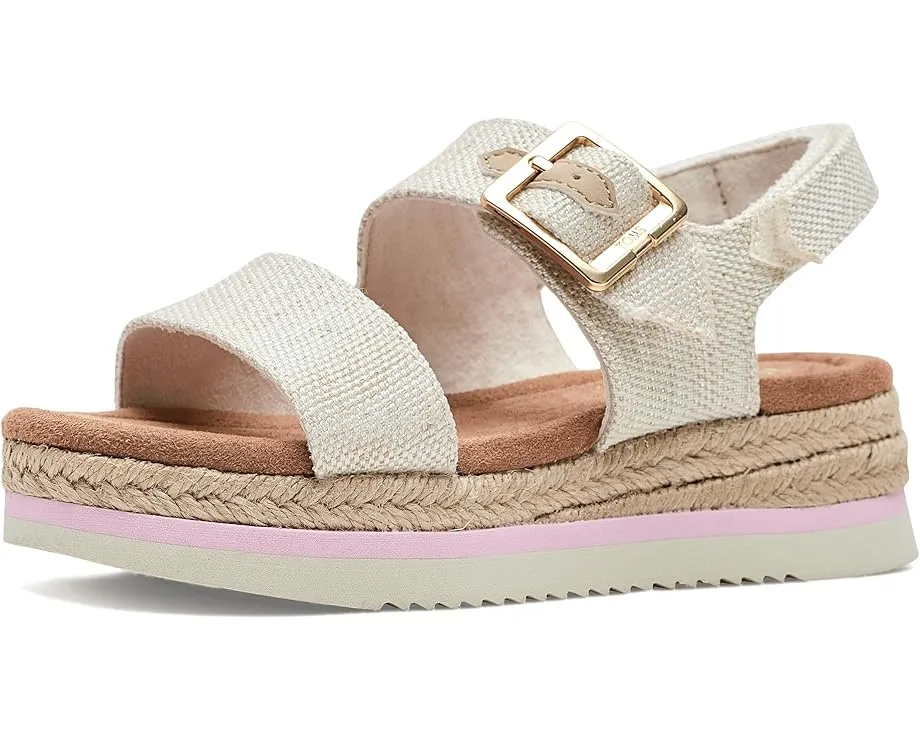 Детские сандалии TOMS Giana на платформе с клиновидным каблуком