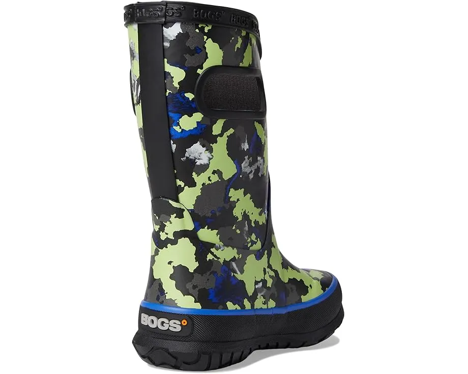 Детские сапоги Bogs Rainboot Camo Texture с камуфляжным принтом и биоразлагаемой стелькой