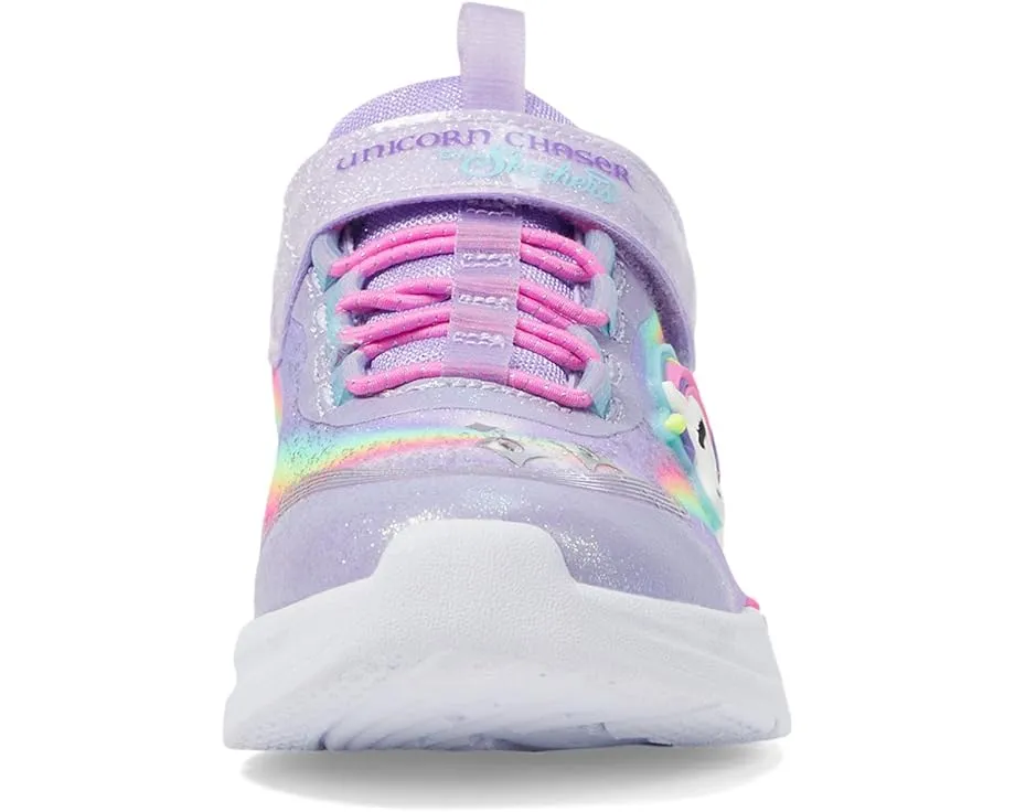 Кроссовки Skechers Unicorn Chaser со светящейся подошвой и ремешком