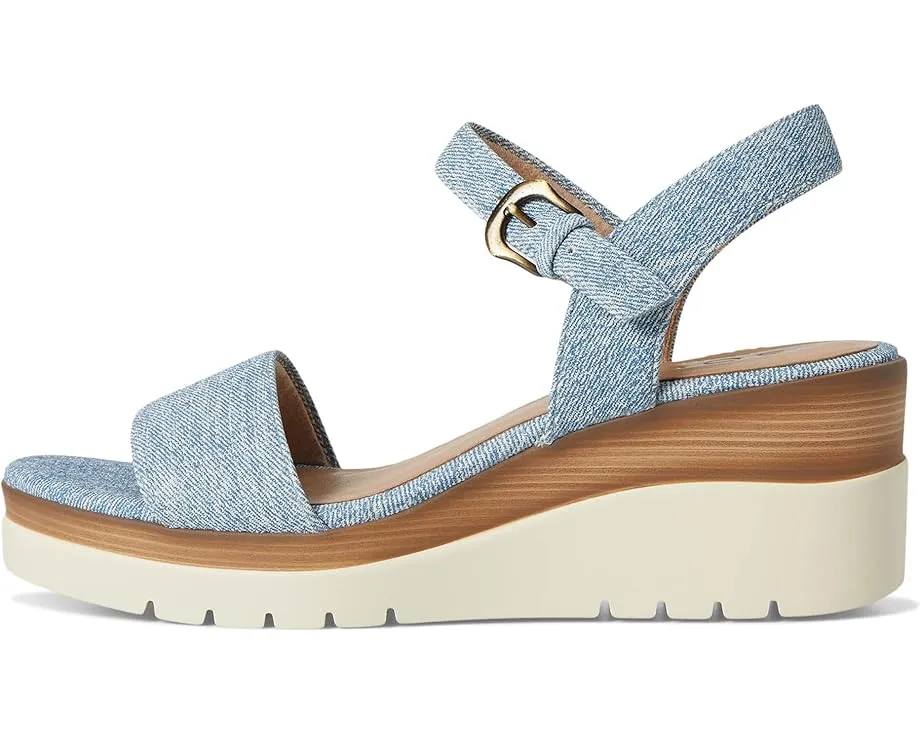 Сандалии SOUL Naturalizer Graciela на танкетке с открытым мыском и технологией ContourFit
