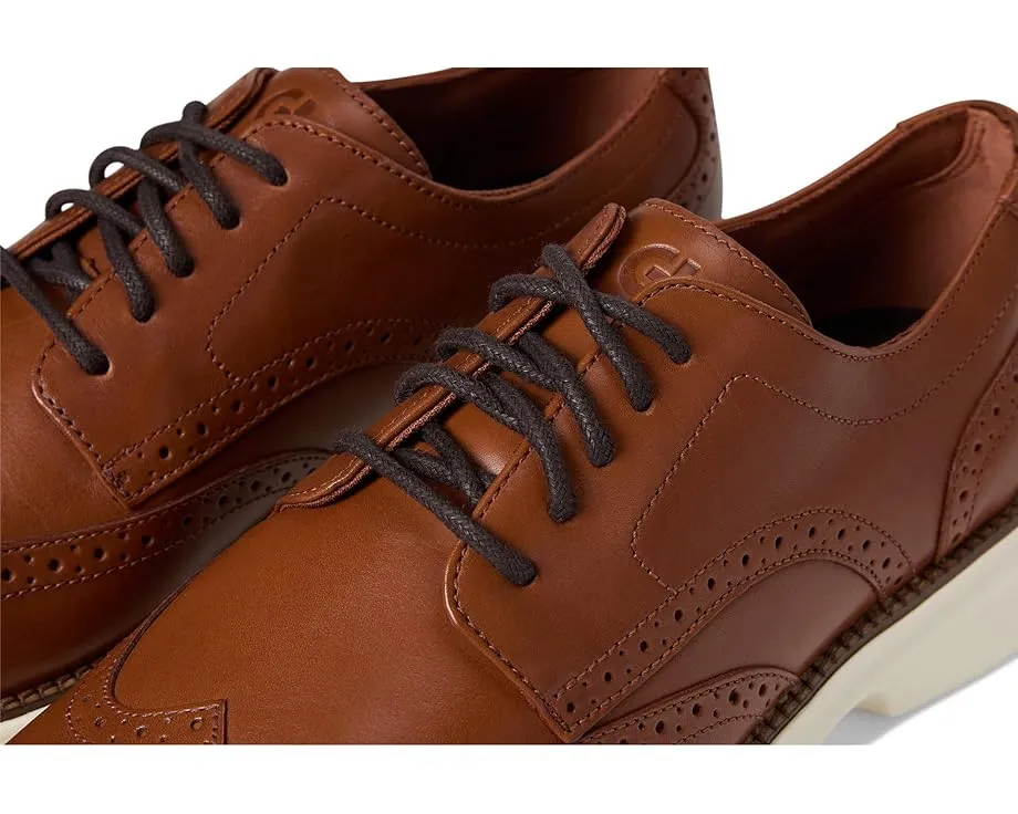 Оксфорды Cole Haan Grand Shadowlite Wingtip с кожаной подкладкой и умной подошвой