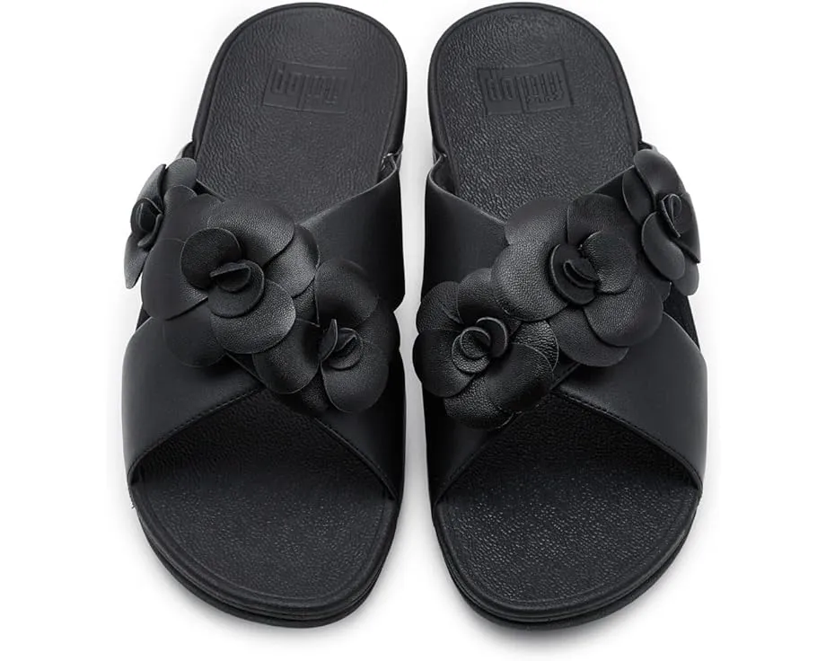 Сланцы FitFlop Lulu Flower Cross с цветочным перекрестным дизайном