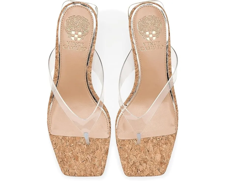 Сандалии-вьетнамки Cianna Thong Wedge Vince Camuto на танкетке