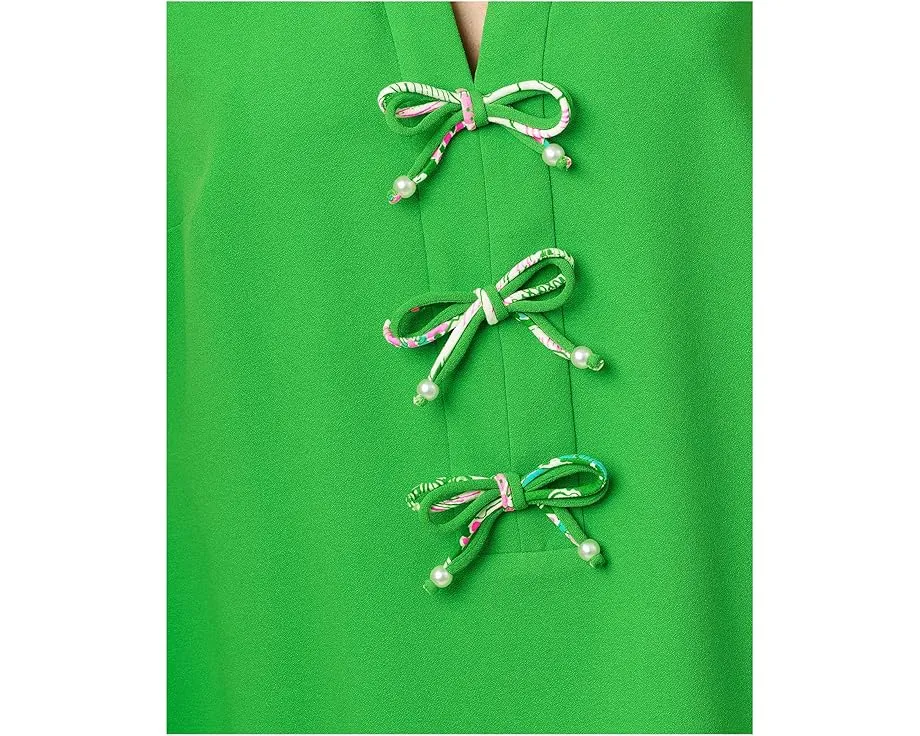 Платье-трапеция Marlow от Lilly Pulitzer с отложным воротником