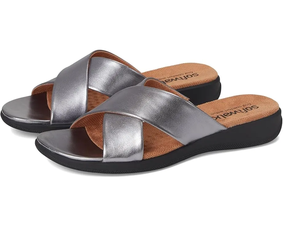 Сандалии Tillman от SoftWalk с перекрещивающимися ремешками и технологией Eggcrate