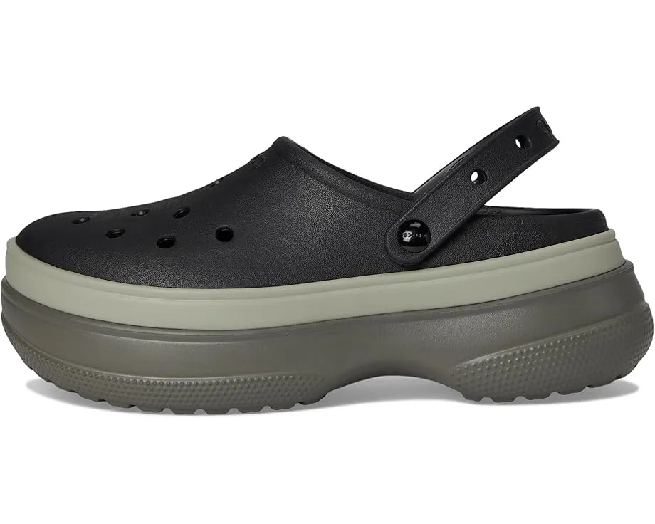 Кроссовки-клоги Crocs Classic Stacked с массивной подошвой