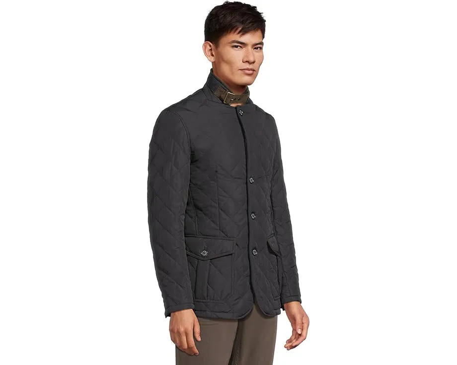 Стеганая куртка Barbour Quilted Lutz с классическим тартаном и вентиляцией