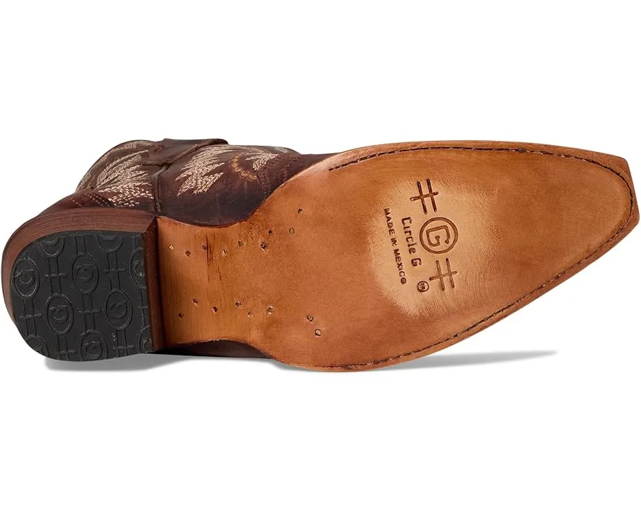 Сапоги Corral L6244 до щиколотки из замши и кожи