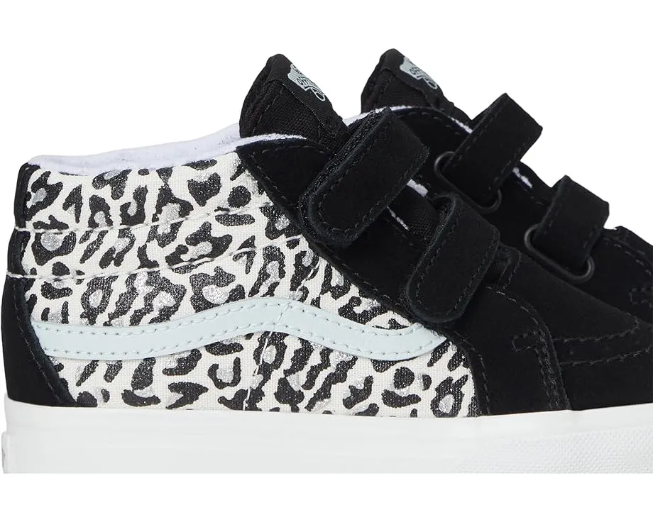 Детские кроссовки Vans Sk8-Mid Reissue V на липучках с усиленным мыском