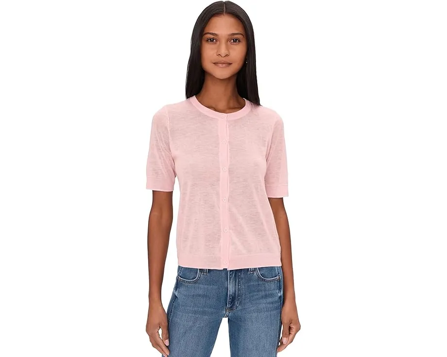 Кардиган Vince Camuto с короткими рукавами из полупрозрачной ткани