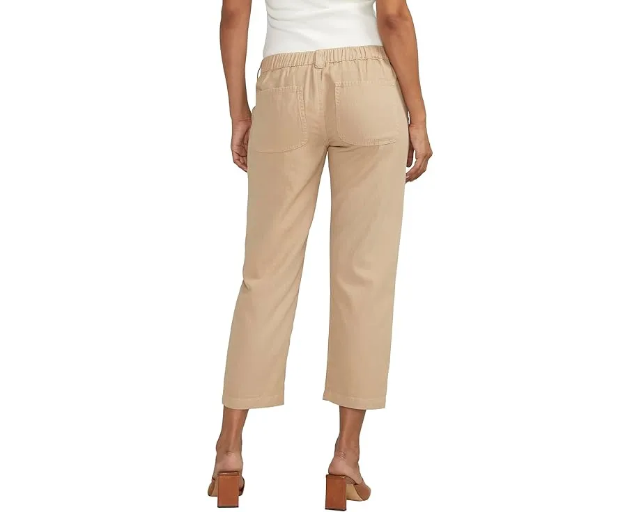 Укороченные брюки чинос JAG Jeans Chino Tailored с высокой посадкой и зауженным силуэтом