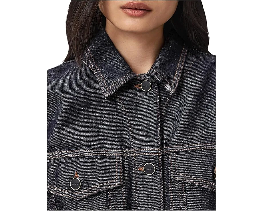 Куртка-тракер Denby Peplum AllSaints из денима